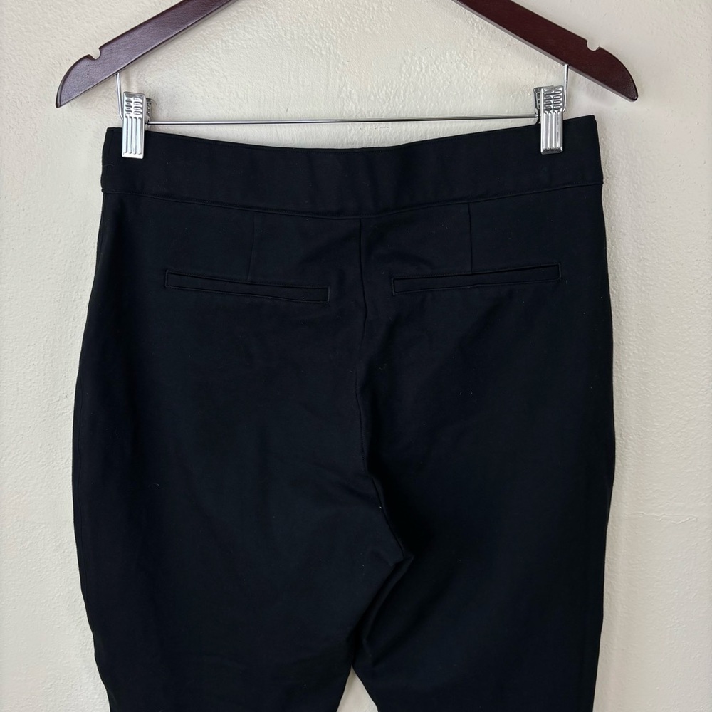 Spanx The Perfect Pant Slim Straight Ponte Knit In Black Size Large Tall 20254T - Picture 4 of 7
